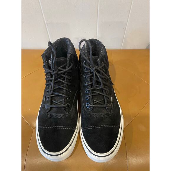 Vans Era-hi Pig Suede & Nylon Black White‎ Skateboard Shoes Sneakers Size Mens 8 main image 7